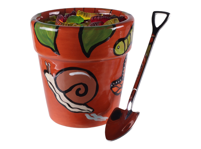 Bisque 4H Veggie Garden Snack Set