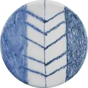 Pencil Underglaze Blue