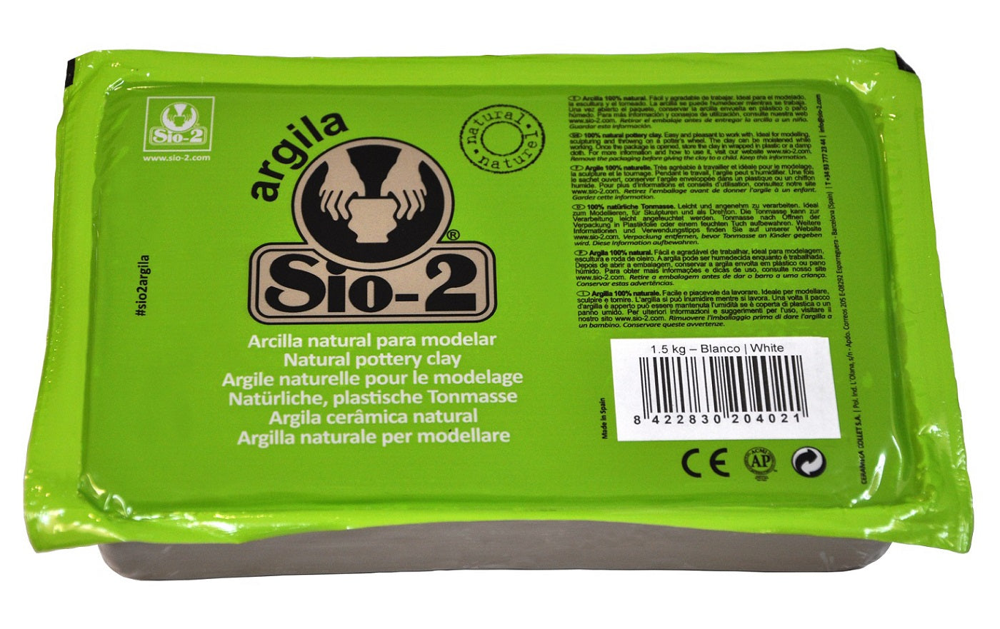 Argila White 2.2 Pounds