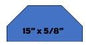 Shelf     15" x 5/8" Half (8 Sided)