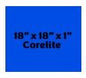 Shelf Corelite 18 x 18 x 1 sq.