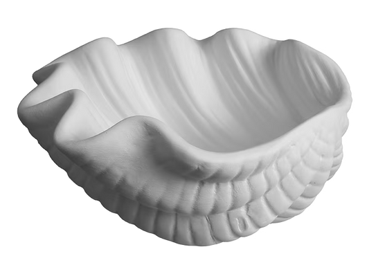 Bisque BI195 Giant Clam Shell Dish