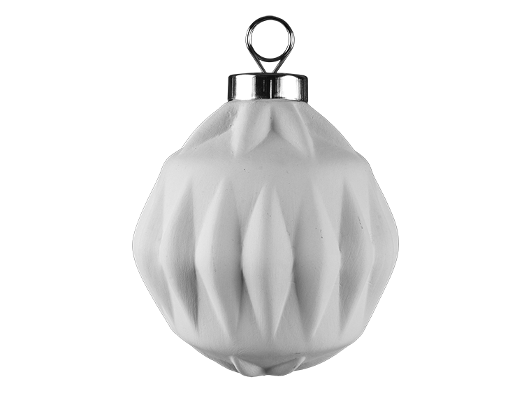 Bisque BI2058 Retro Diamonds Ornament