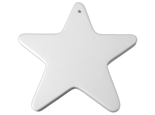 Bisque BI2090 Flat Big Star Ornament