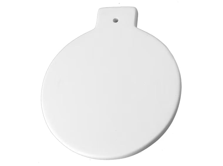 Bisque BI2093 Flat Ball Ornament