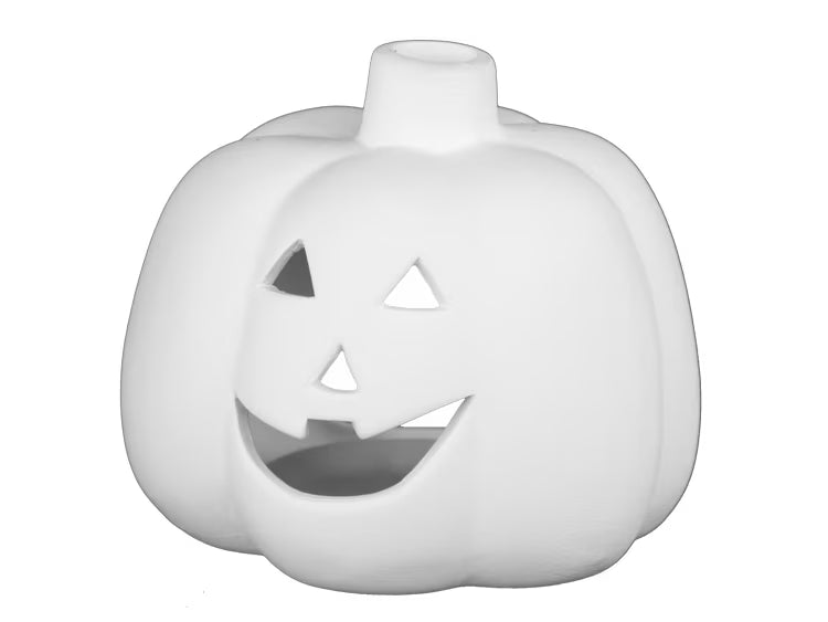 Bisque BI2117 Small Pumpkin Votive