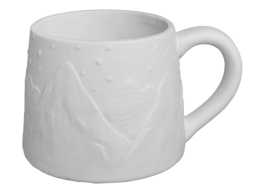 Bisque BI2775 Snow Capped Mug