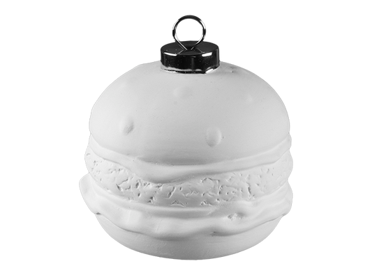 Bisque BI3217 Big N Beefy Burger Ornament