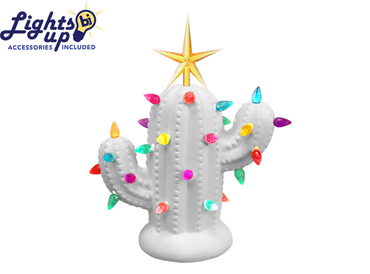 Bisque BI3235 Lighted Christmas Cactus