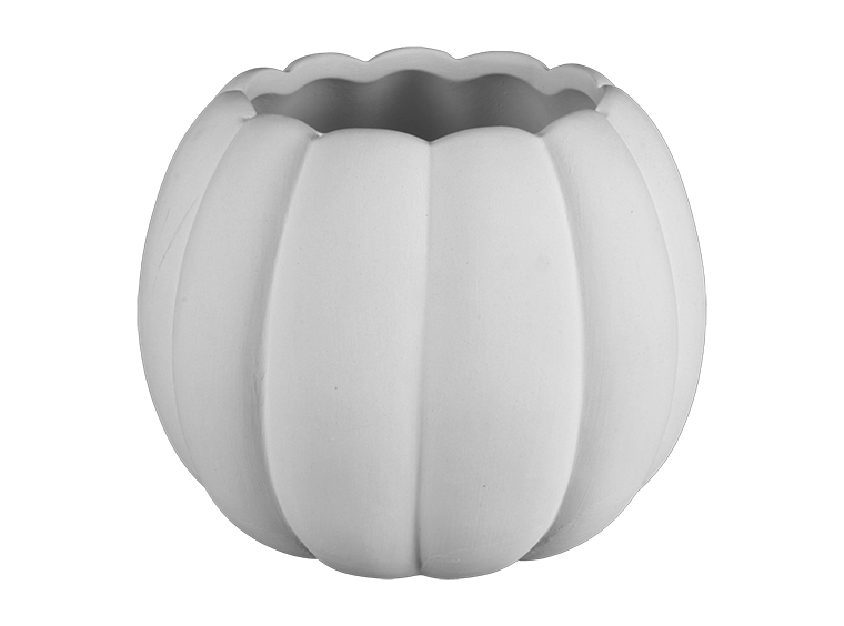Bisque BI3369 Pumpkin Planter