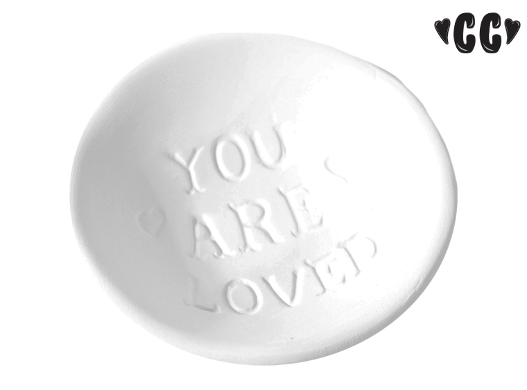 Bisque BI2223 You Are Loved Dish