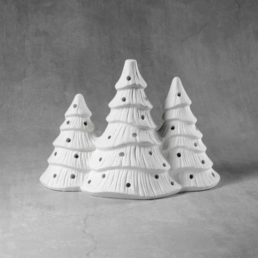 Bisque CCX3082 Triple Tree Lantern