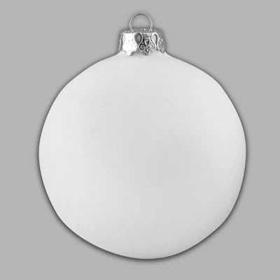 Bisque MB868 4" Ornament Ball (D)