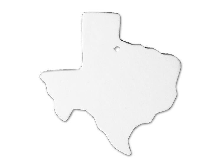 Bisque BIOCC43TX Texas State Ornament