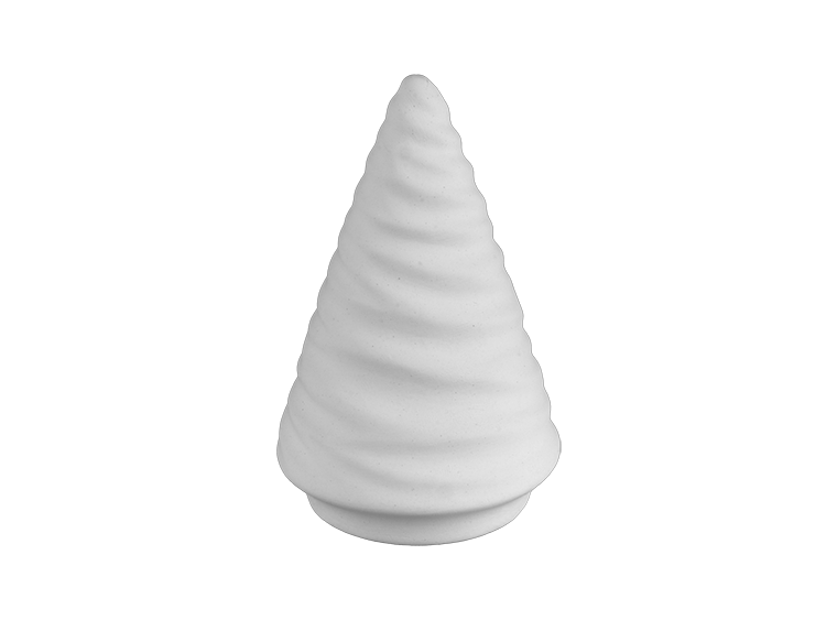 Bisque BI2105 Stoneware Spiraled Tree (Small)