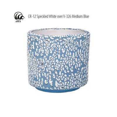 CR12 Speckled White Crawl Pint