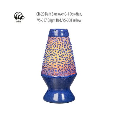 CR20 Dark Blue Crawl Pint