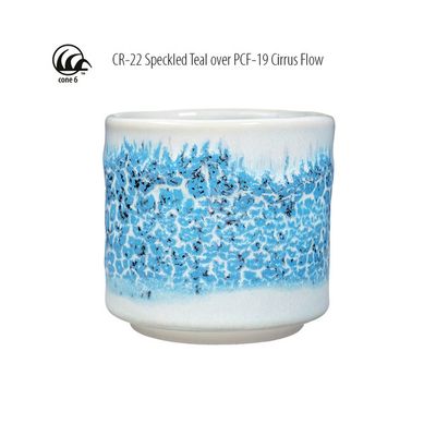 CR22 Speckled Teal Crawl Pint
