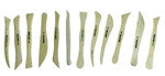 JAS set  Wood Modeling Tool 6" (12pcs)