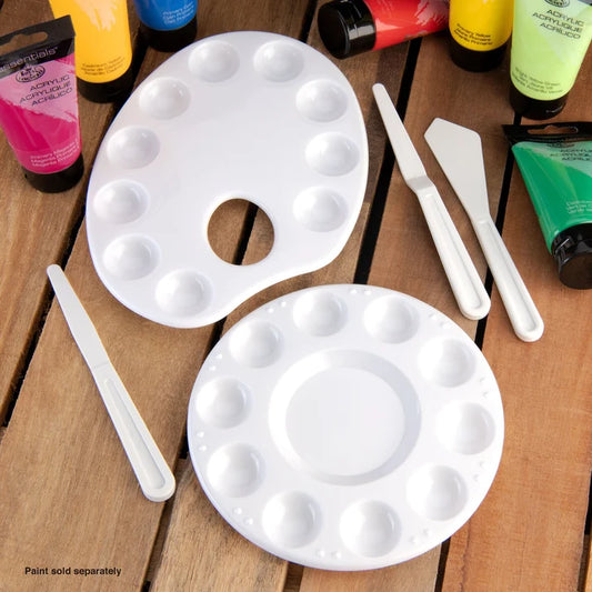 RD45  5pc Paint Palette & Knife Set