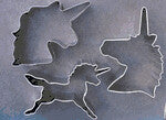 3697 Unicorn Cutter Set 3pcs (D)