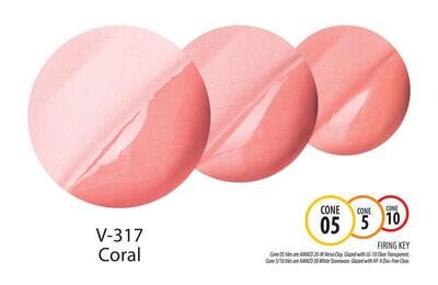 v317 Coral Velvet UG 2oz