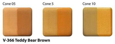 v366 Teddy Bear Brown Velvet UG 2oz.