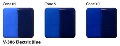 v386 Electric Blue Velvet UG Pint