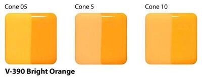 v390 Bright Orange Velvet UG 2oz.